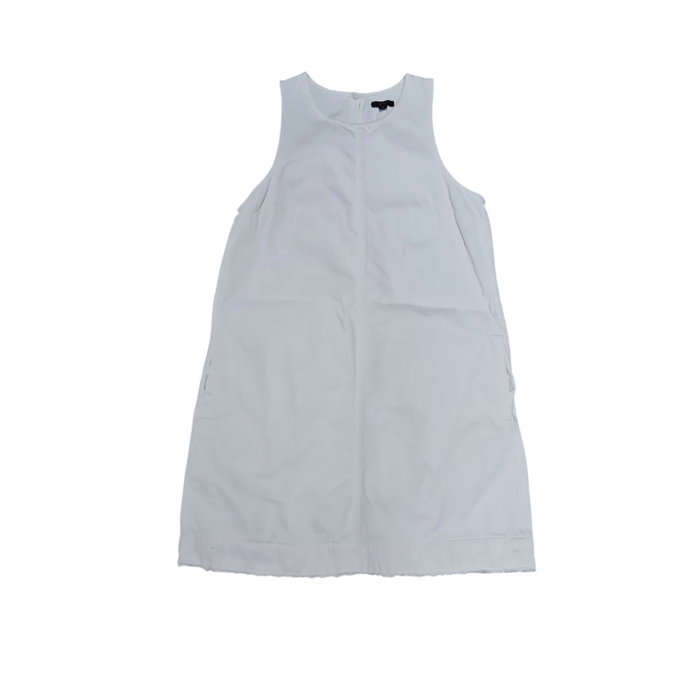 J. Crew White Midi Dress